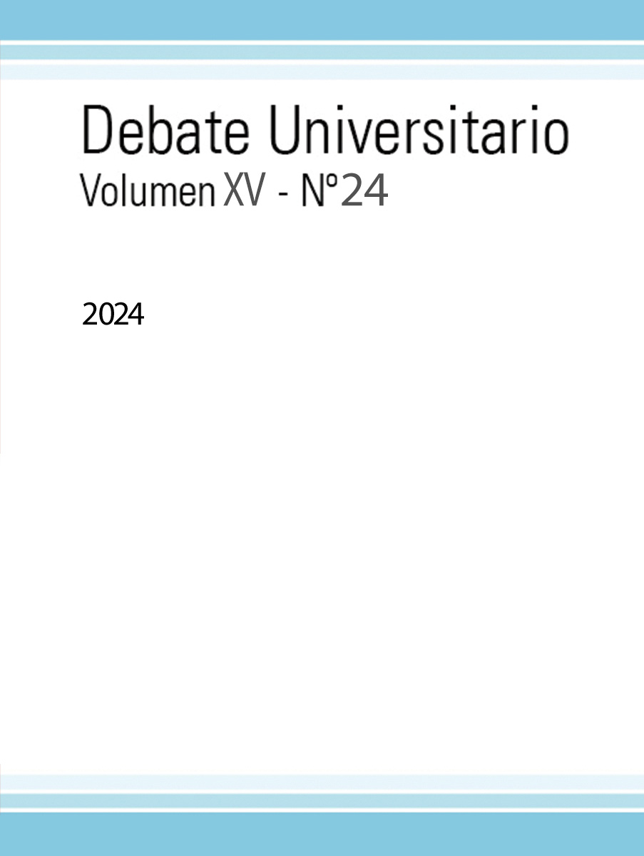 					Ver Vol. 15 Núm. 24 (2024): Debate Universitario
				